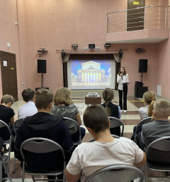 Празднование 250-летия Государственного академического Большого театра России.