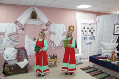 Русская горница. Открытие.