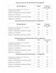 Репертуар