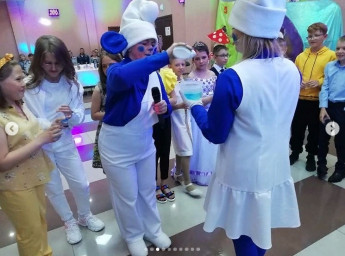 Смурфические выпускные